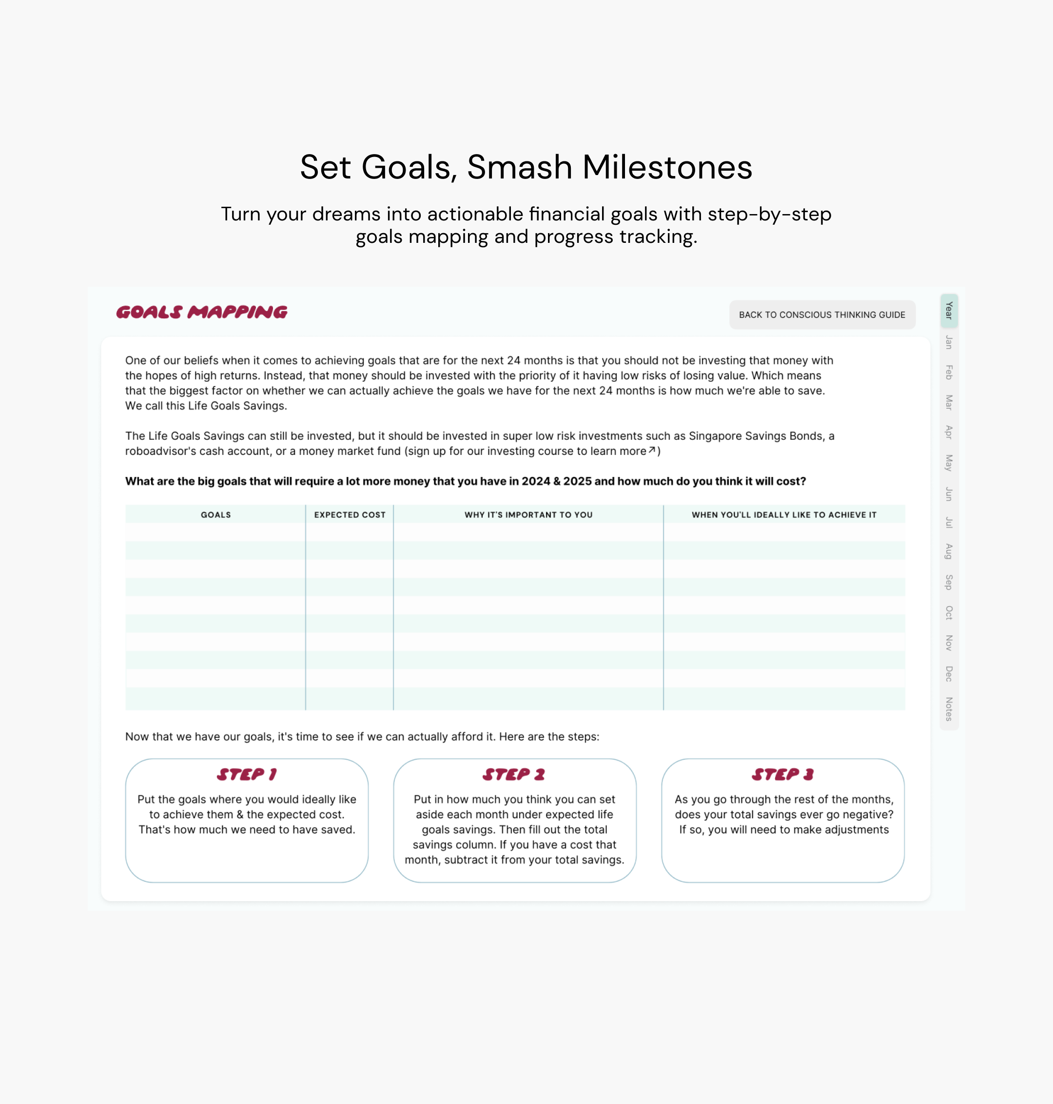 Goal Mapping